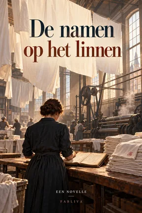 Omslag van De namen op het linnen